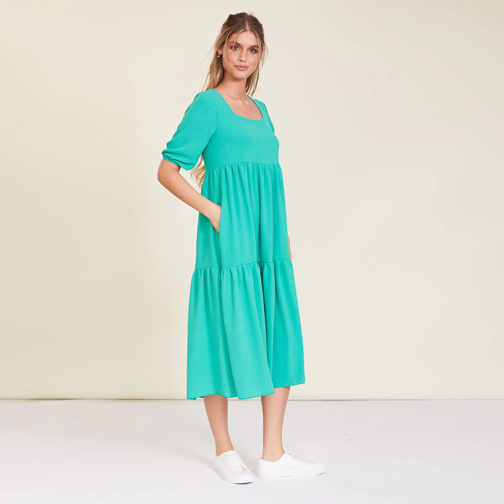 Robyn Dress (Green) - Image 5