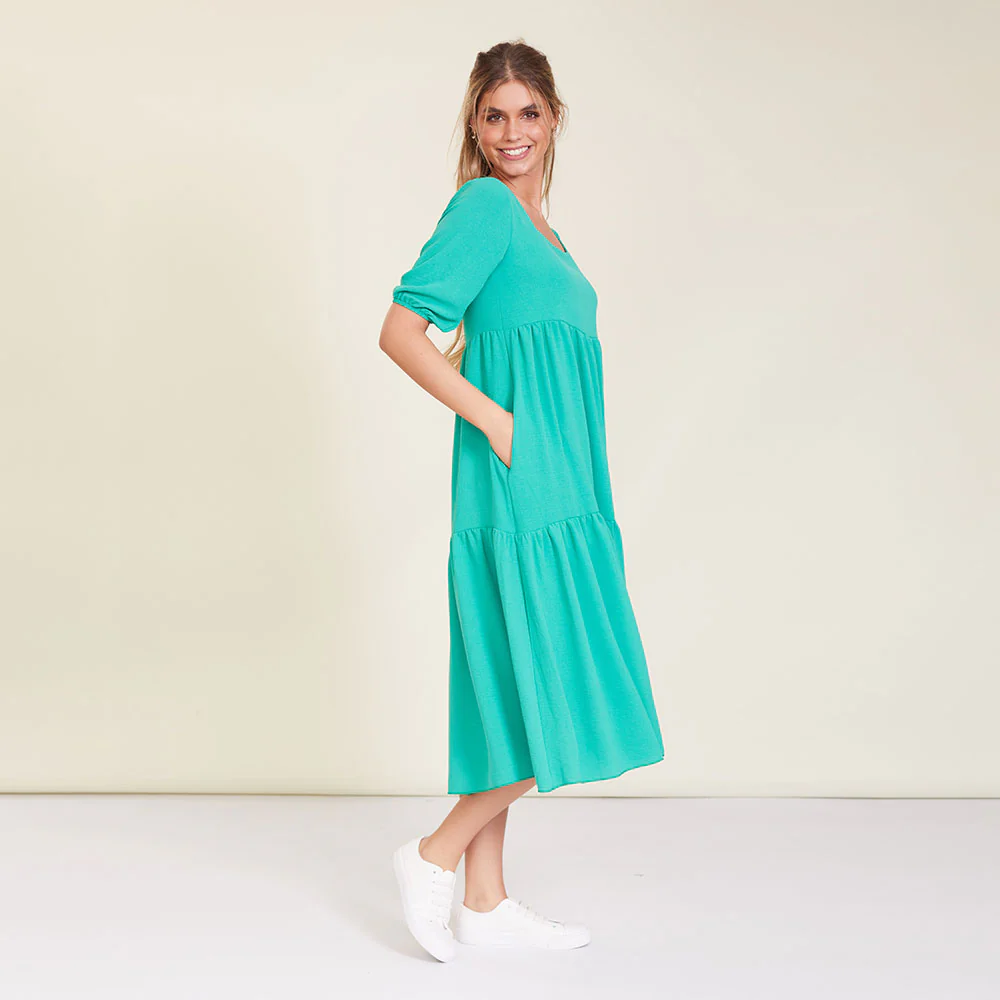 Robyn Dress (Green) - Image 6