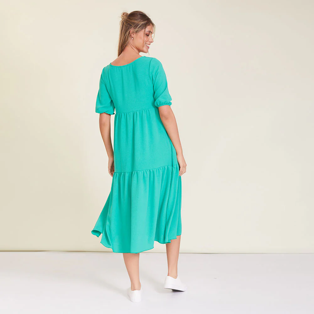 Robyn Dress (Green) - Image 7