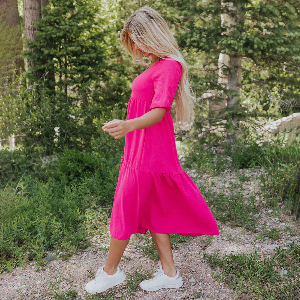 Robyn Dress (Pink) - Image 10