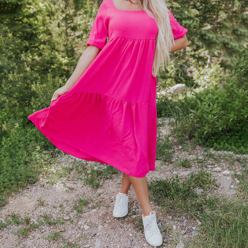 Robyn Dress (Pink) - Image 11