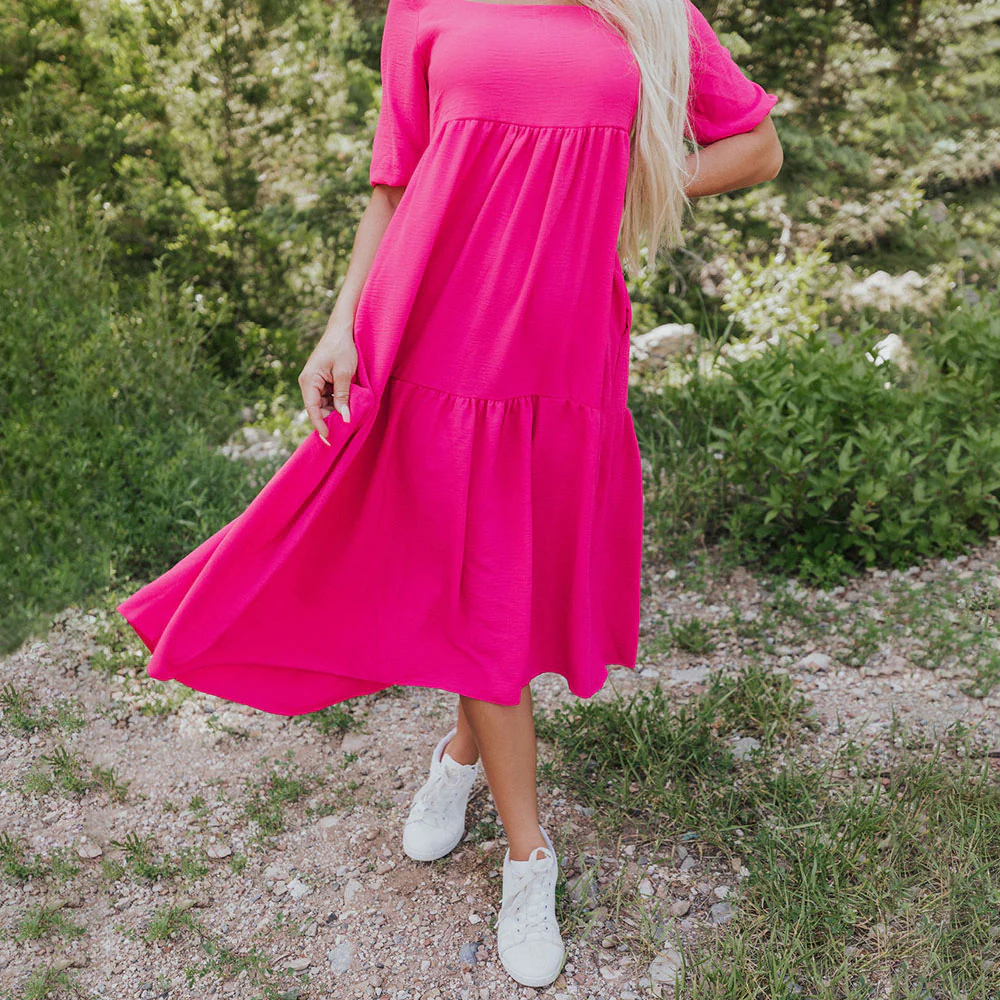 Robyn Dress (Pink) - Image 12