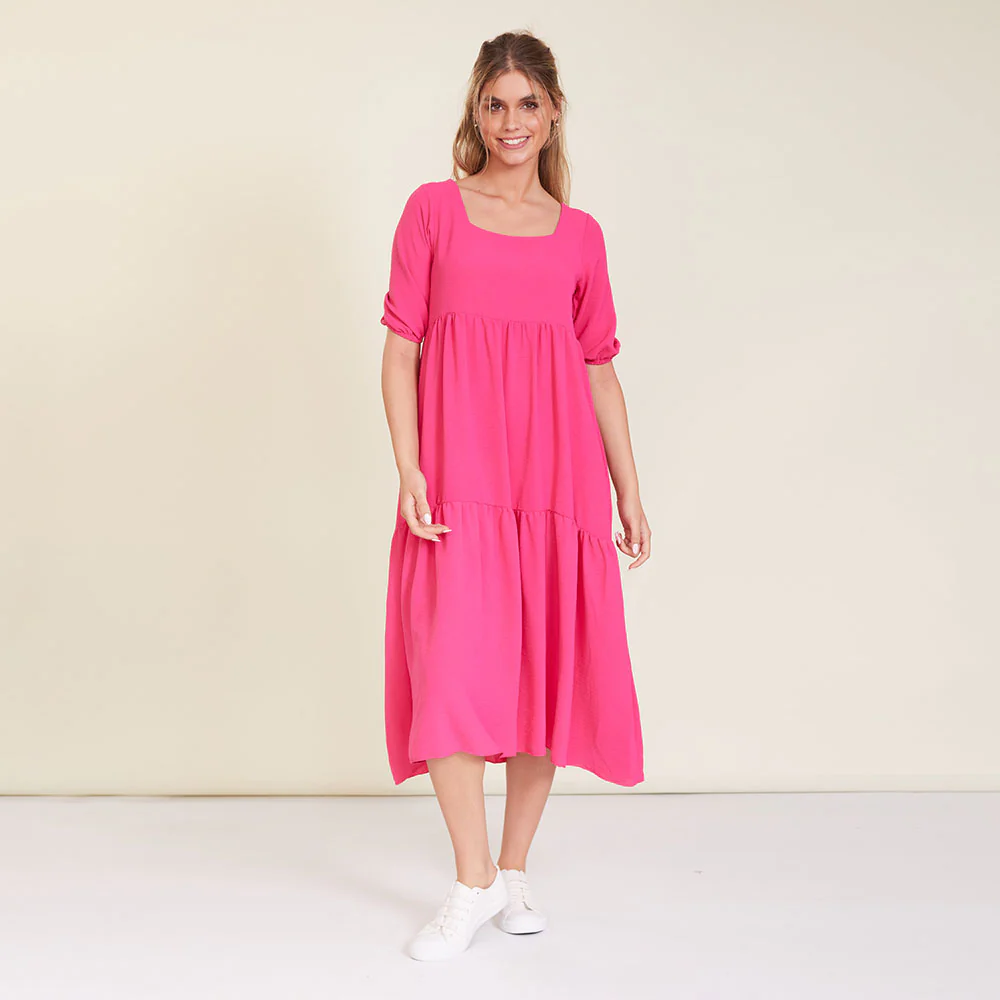 Robyn Dress (Pink) - Image 6