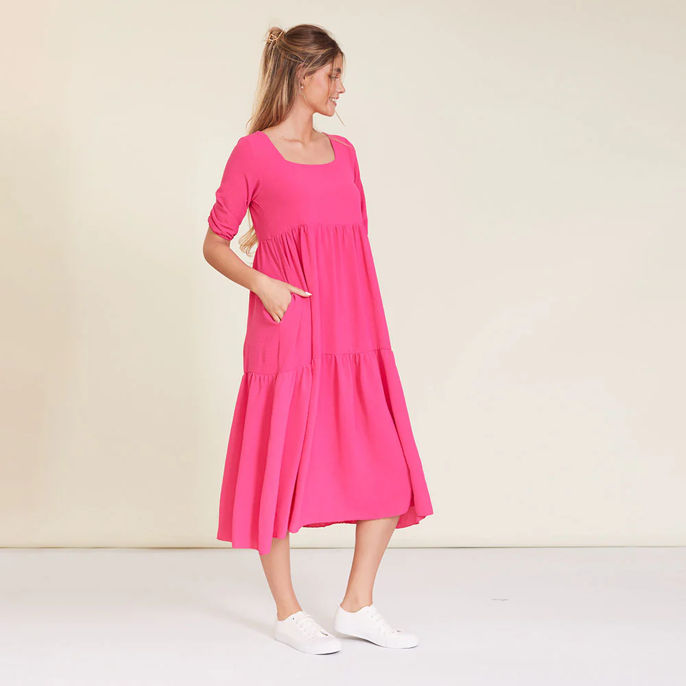 Robyn Dress (Pink) - Image 7