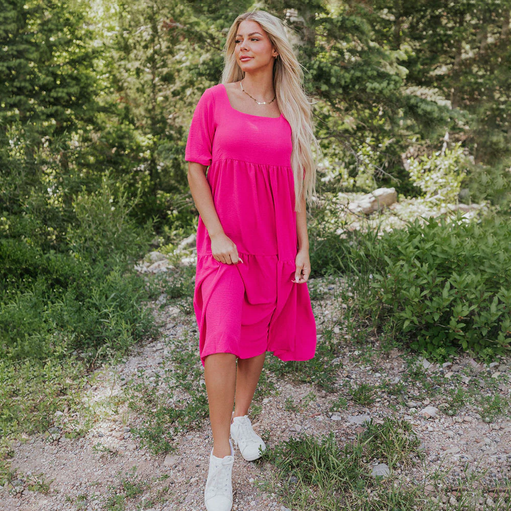 Robyn Dress (Pink) - Image 9