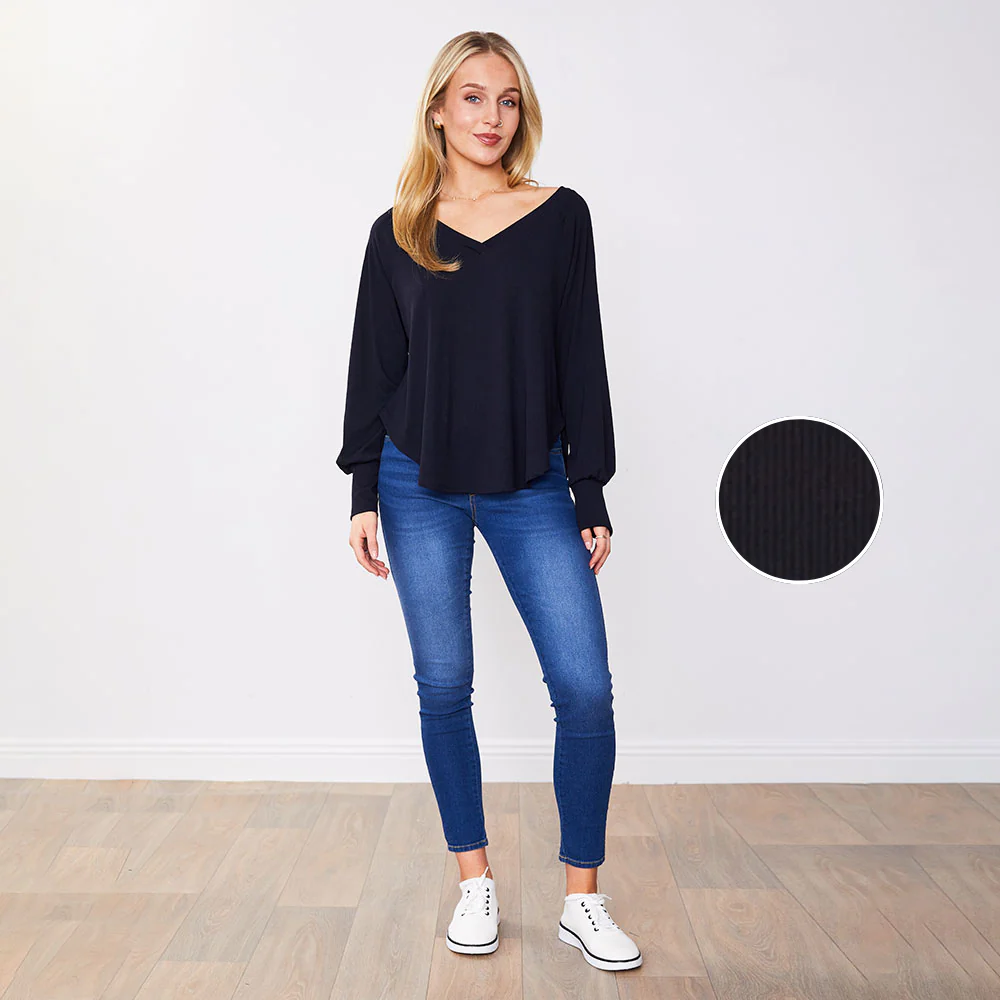 Robyn Top (Navy) - Image 2