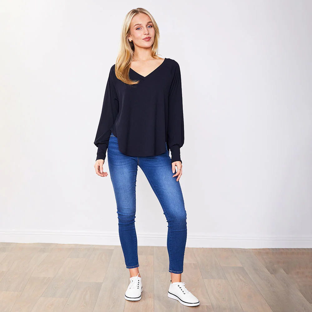 Robyn Top (Navy) - Image 7
