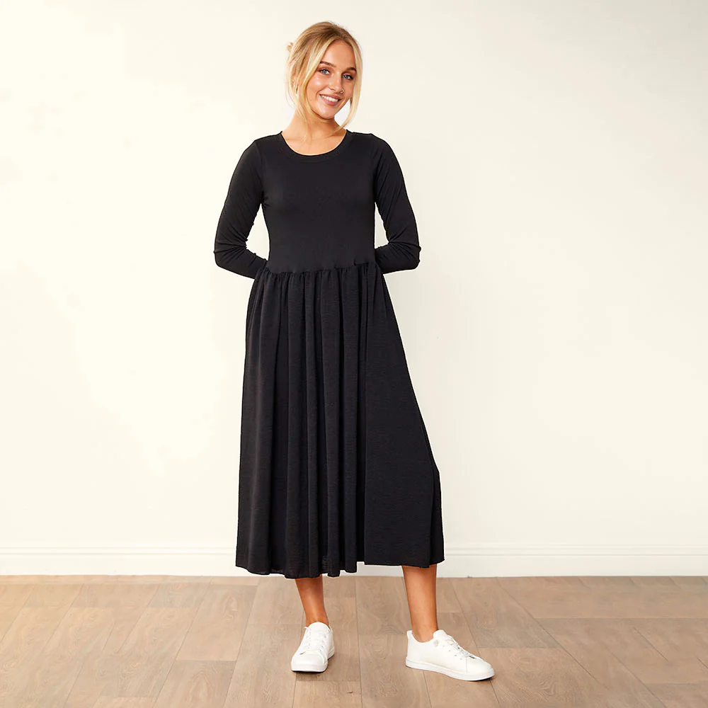 Ronsen Dress (Black) - Image 11