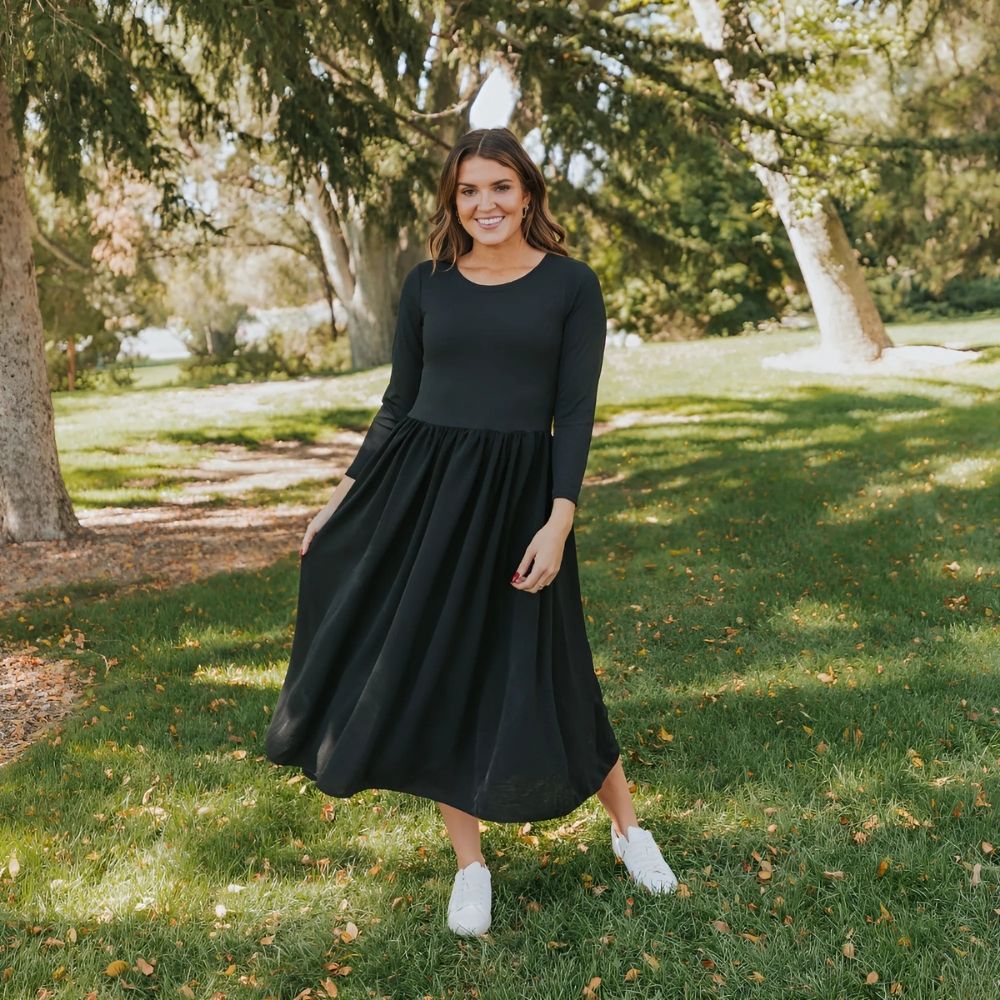 Ronsen Dress (Black) - Image 4