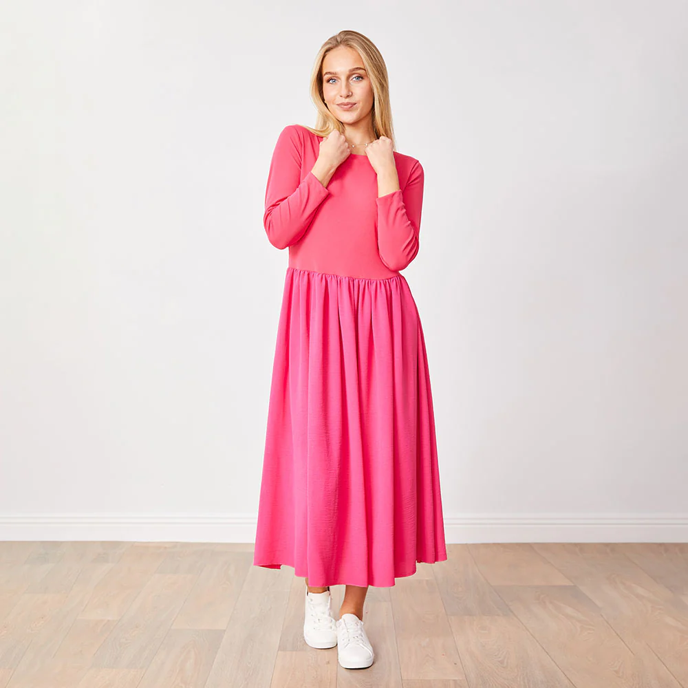 Ronsen Dress (Fuschia) - Image 10