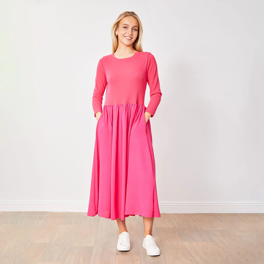 Ronsen Dress (Fuschia) - Image 2