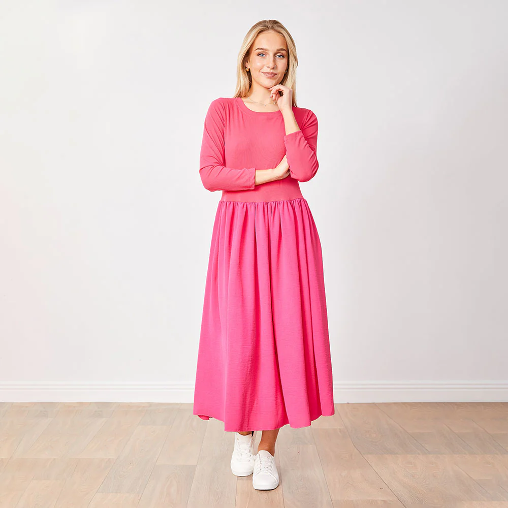 Ronsen Dress (Fuschia) - Image 3