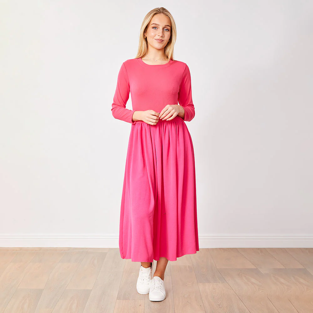 Ronsen Dress (Fuschia) - Image 5
