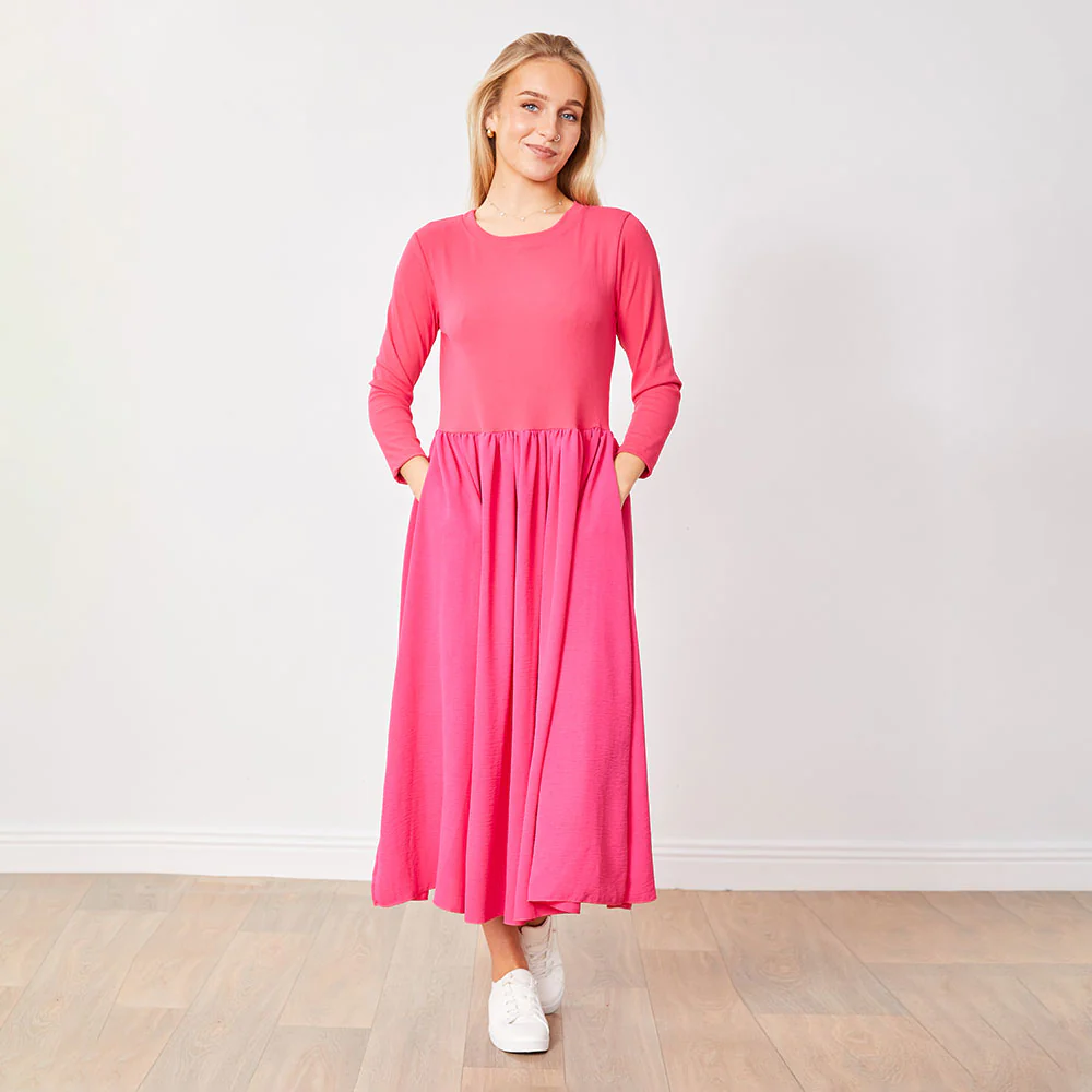 Ronsen Dress (Fuschia) - Image 6