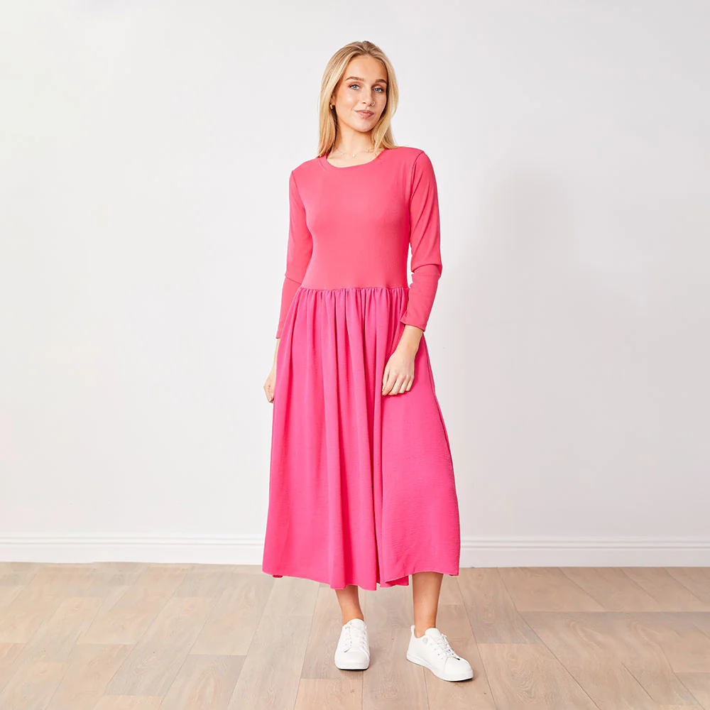 Ronsen Dress (Fuschia) - Image 7
