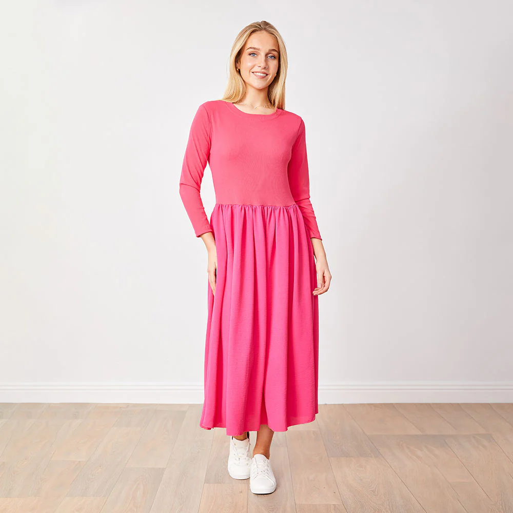 Ronsen Dress (Fuschia) - Image 8
