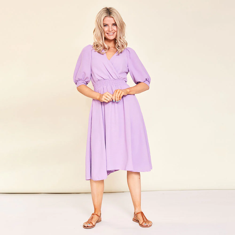 Rosie Dress (Lilac) - Image 4