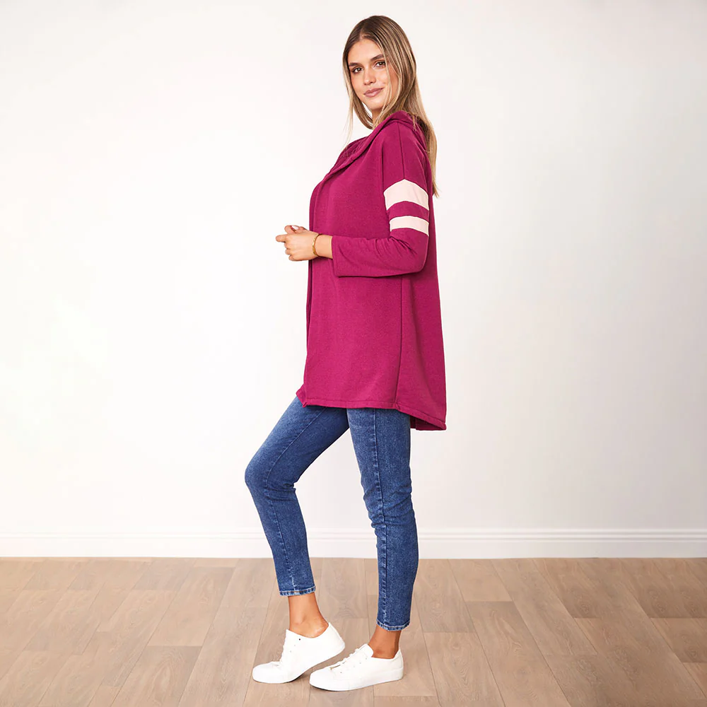 Rosie Hoody (Berry/Pink) - Image 10