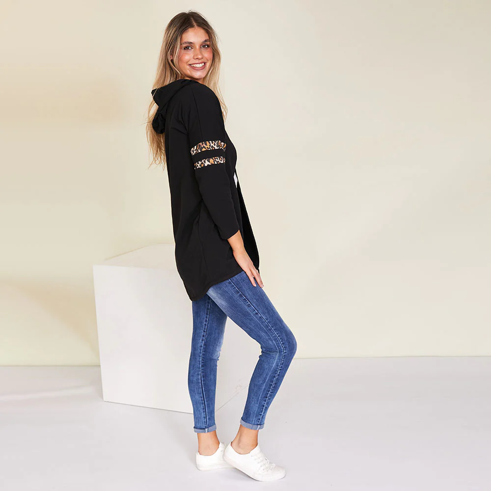 Rosie Hoody (Black) - Image 4