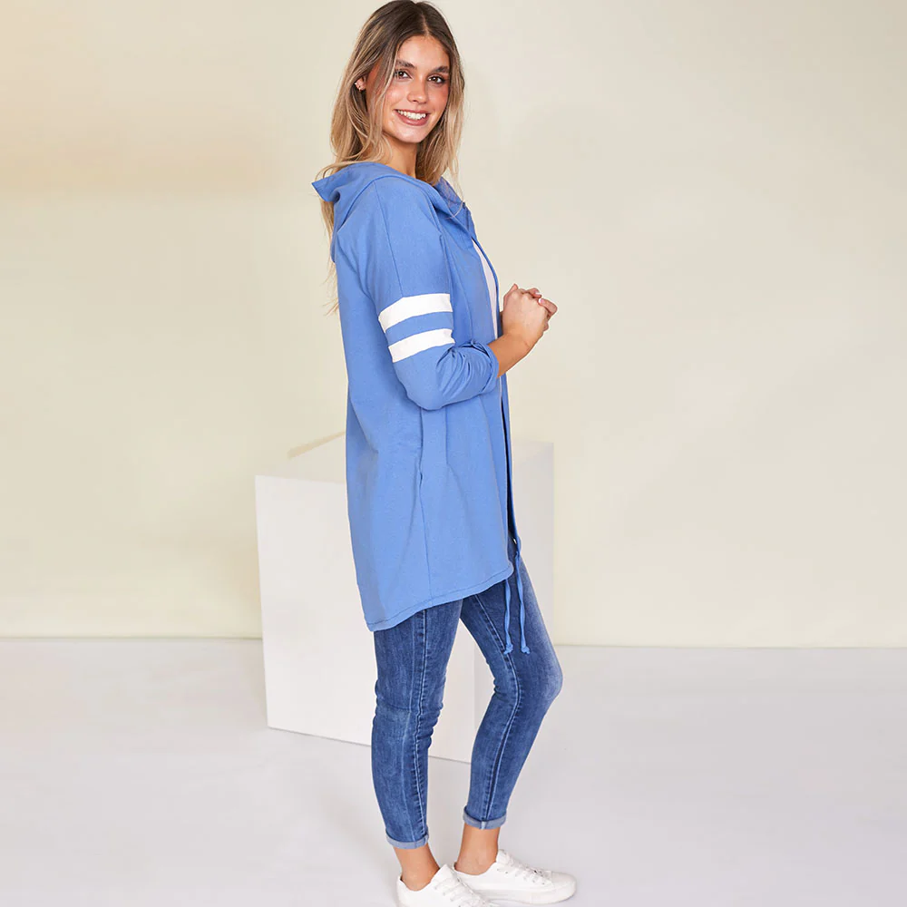 Rosie Hoody (Blue) - Image 3