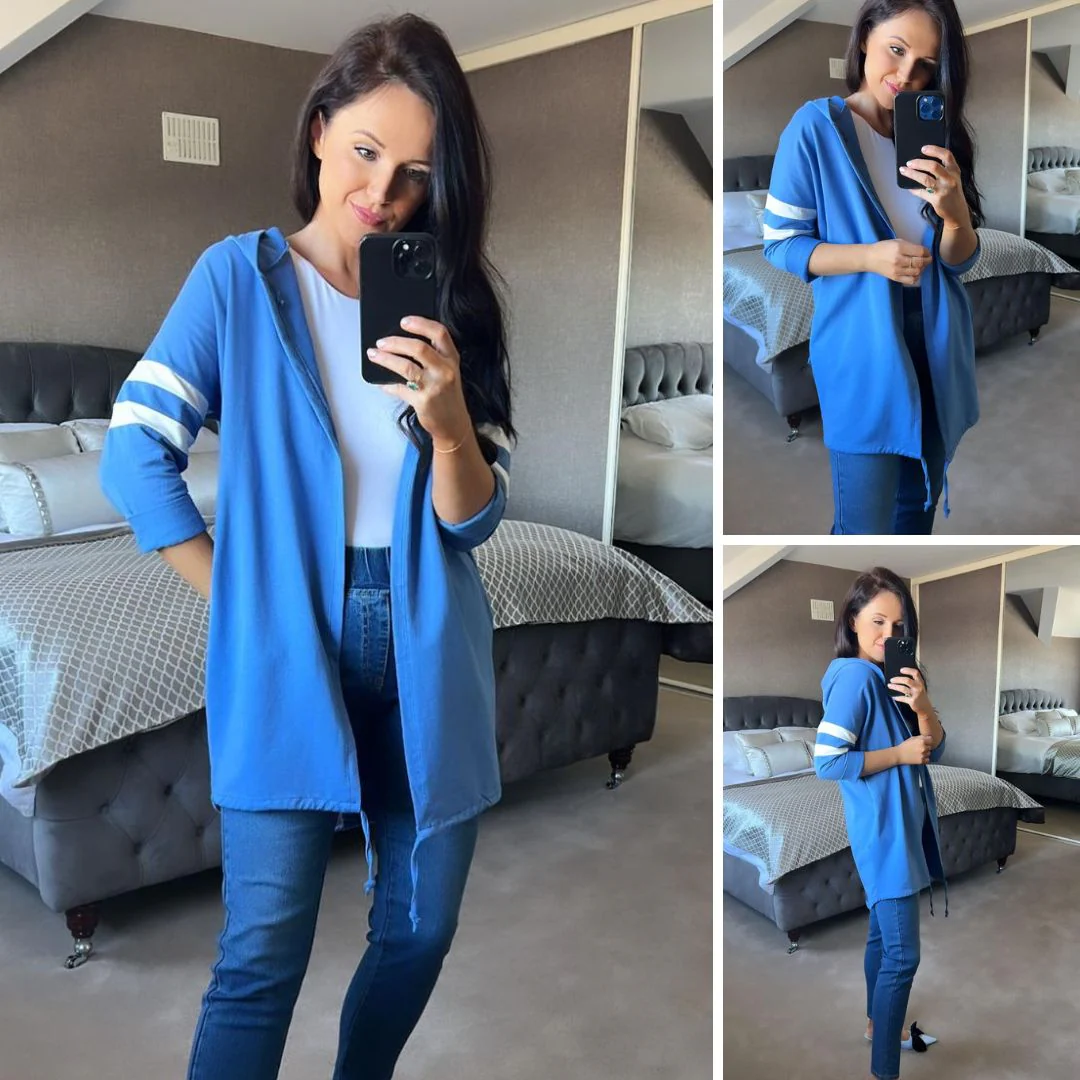 Rosie Hoody (Blue) - Image 5