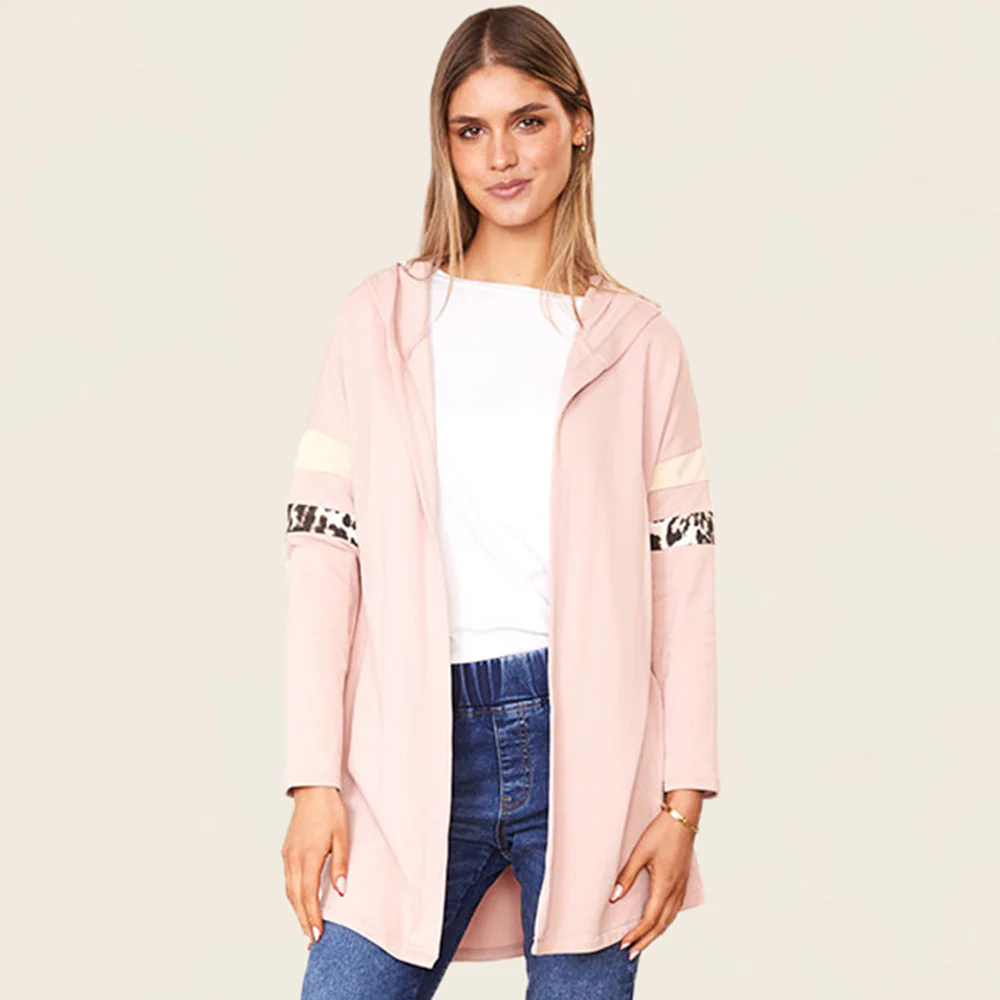Rosie Hoody (Pink/Cream)