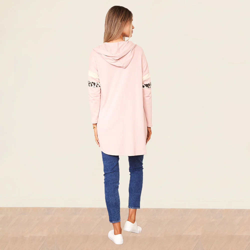 Rosie Hoody (Pink/Cream) - Image 10