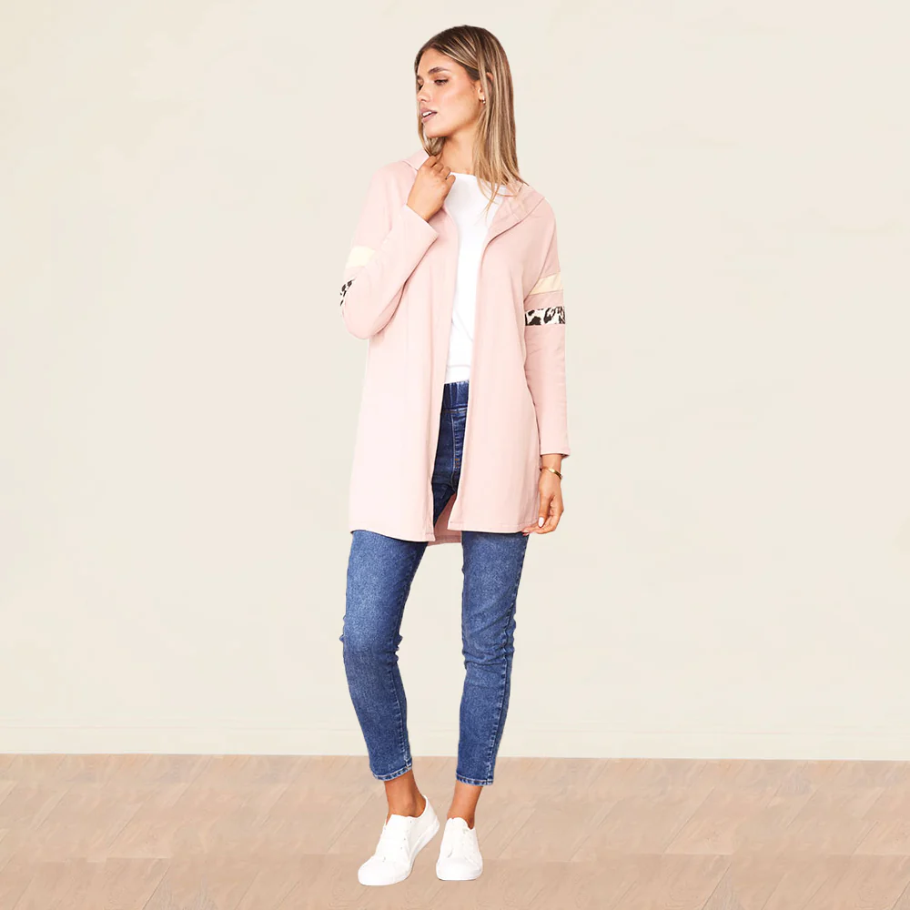 Rosie Hoody (Pink/Cream) - Image 6