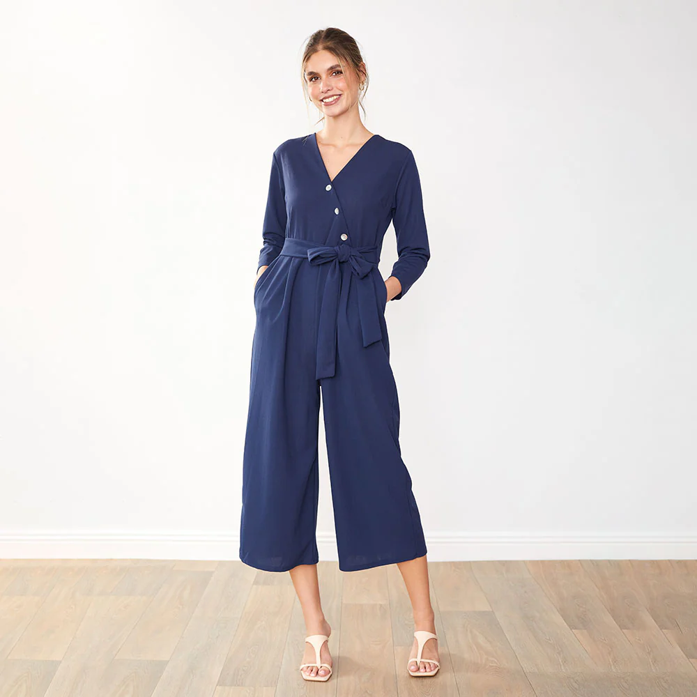 Ruby Jumpsuit (Navy) - Image 13