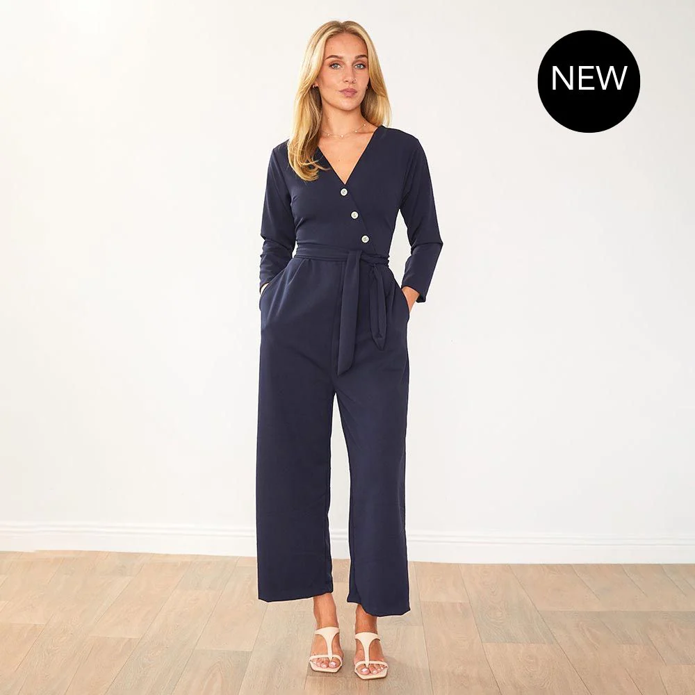 Ruby Jumpsuit (Navy) - Image 15