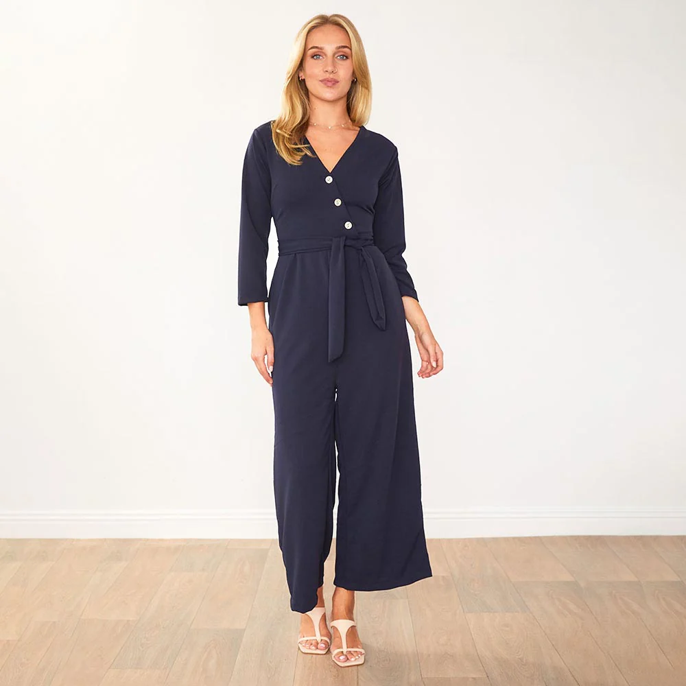 Ruby Jumpsuit (Navy) - Image 4
