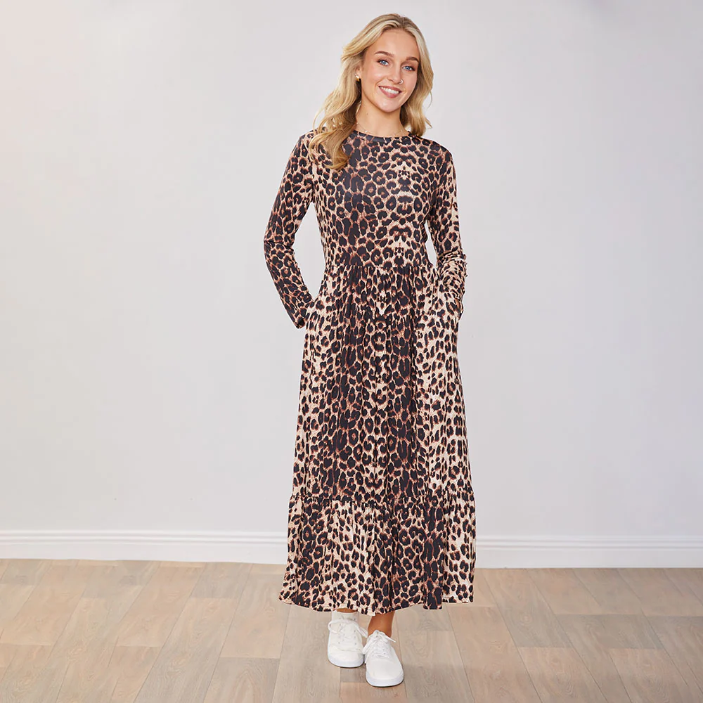 Sabrina Dress (Leopard) - Image 3