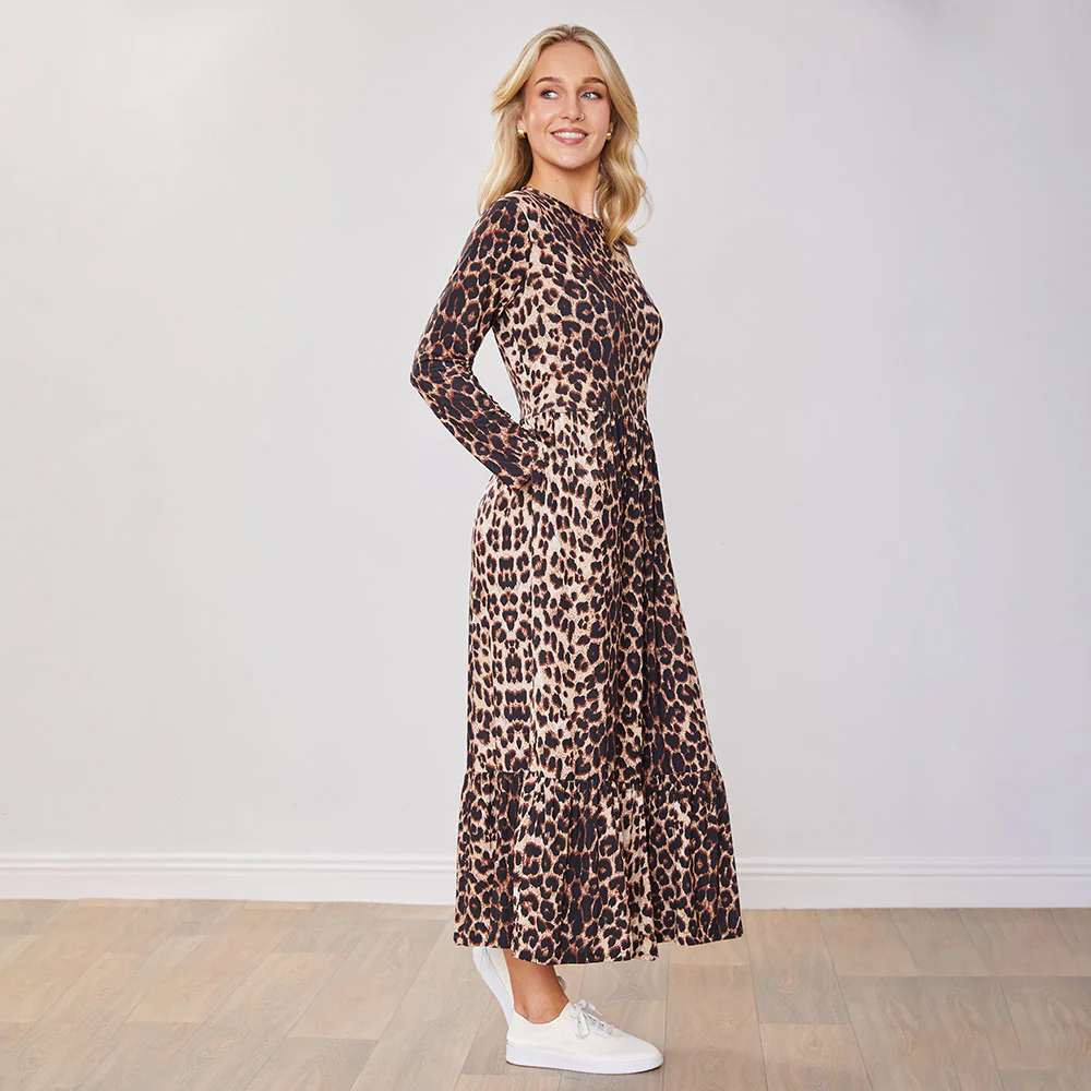 Sabrina Dress (Leopard) - Image 6