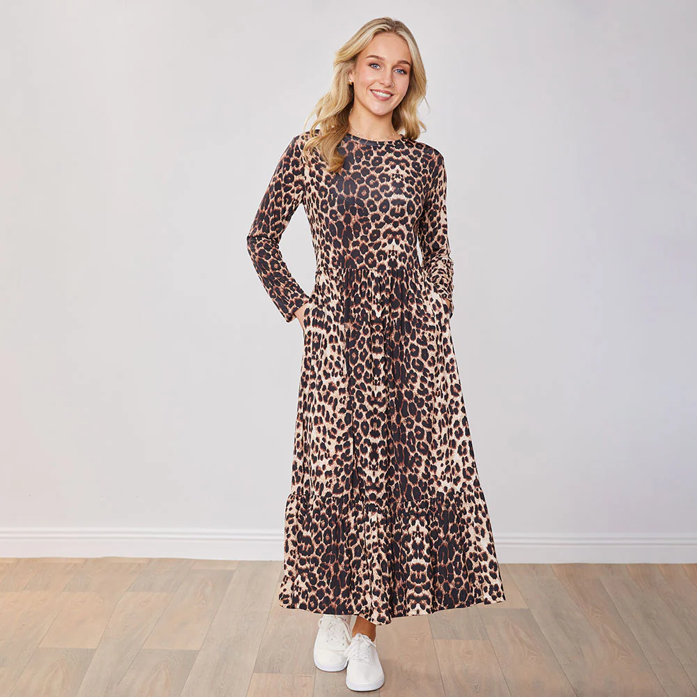 Sabrina Dress (Leopard) - Image 8