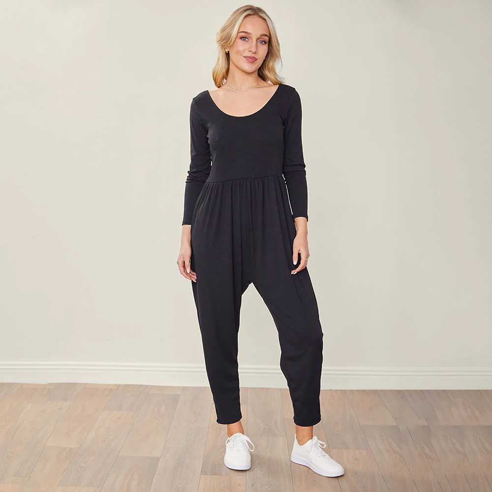Sage Jumpsuit (Black) - Image 4