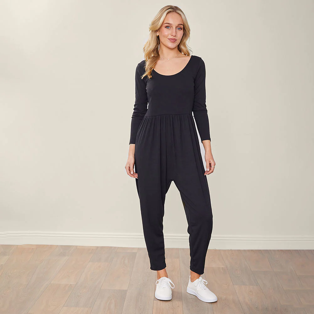 Sage Jumpsuit (Black) - Image 7