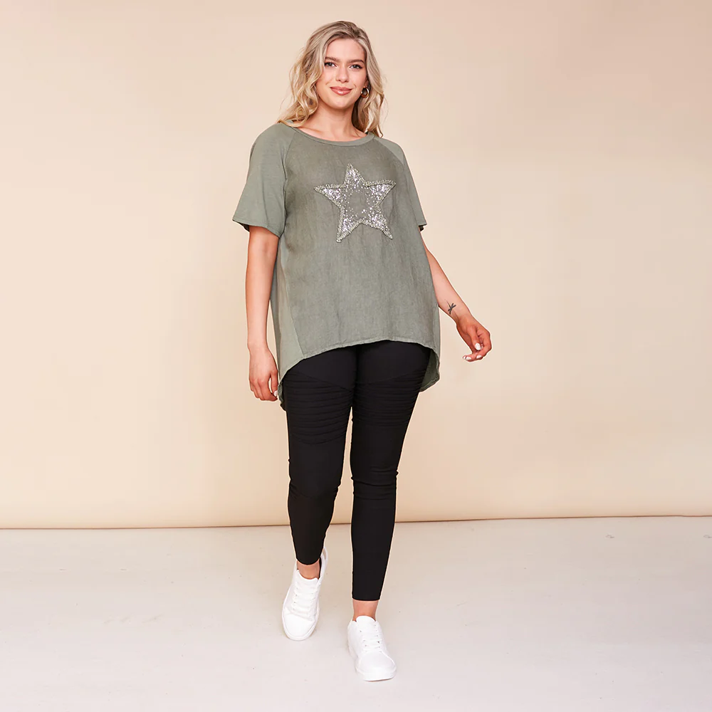 Sali Top (Khaki) - Image 2
