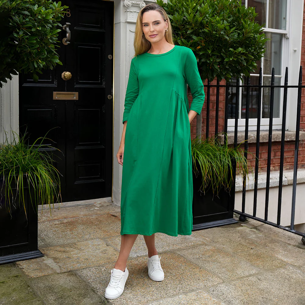 Sally Dress (Kelly Green) - Image 5