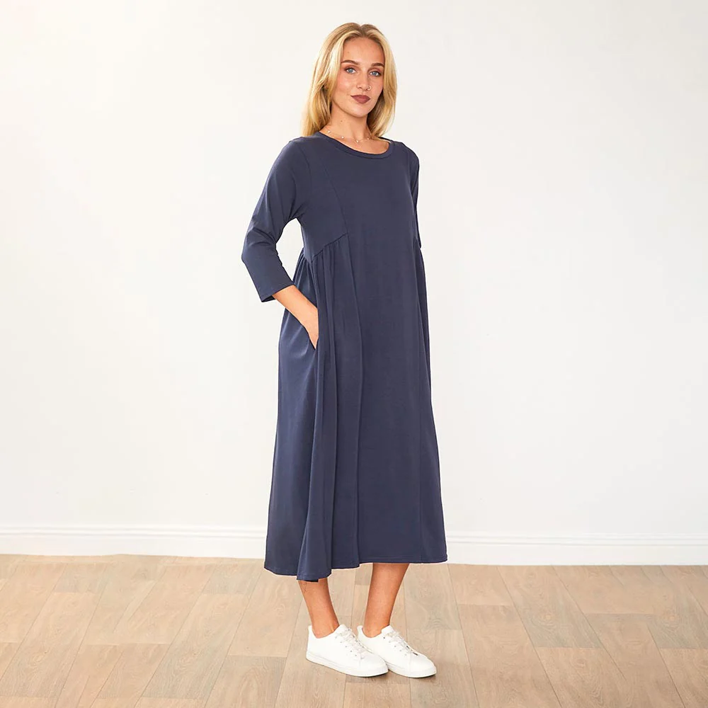 Sally Dress (Navy) - Image 10
