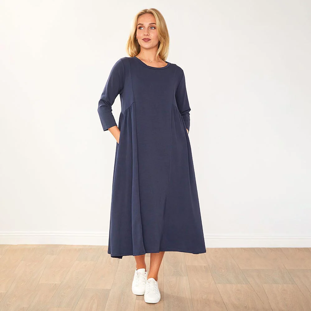 Sally Dress (Navy) - Image 13