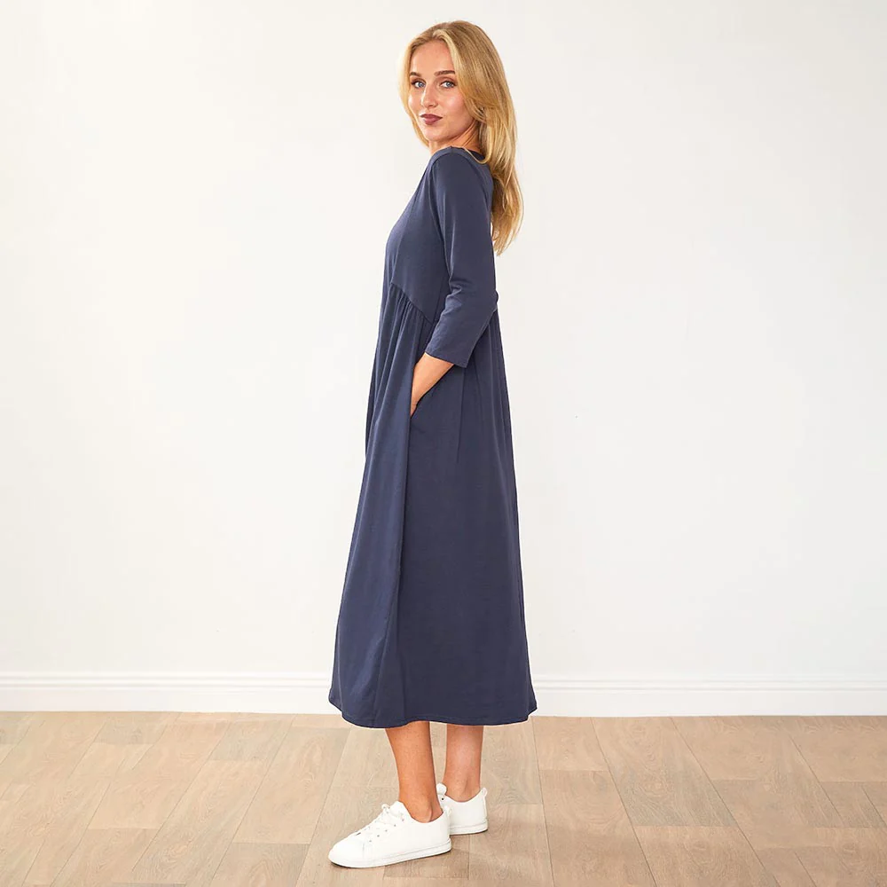 Sally Dress (Navy) - Image 14