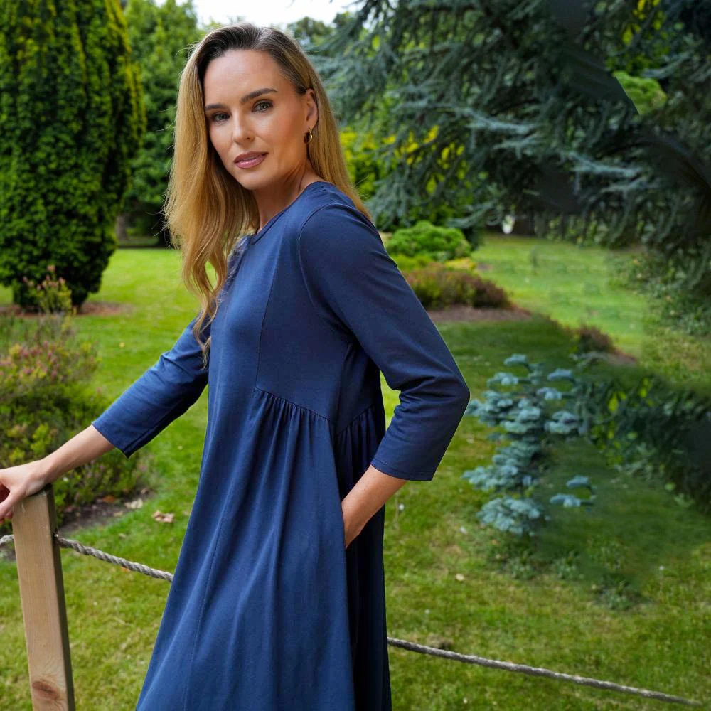 Sally Dress (Navy) - Image 5