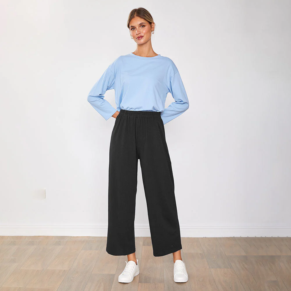 Sally Joggers (Black) & Betsy Top (black Stripes)-2 for €50 - Image 3