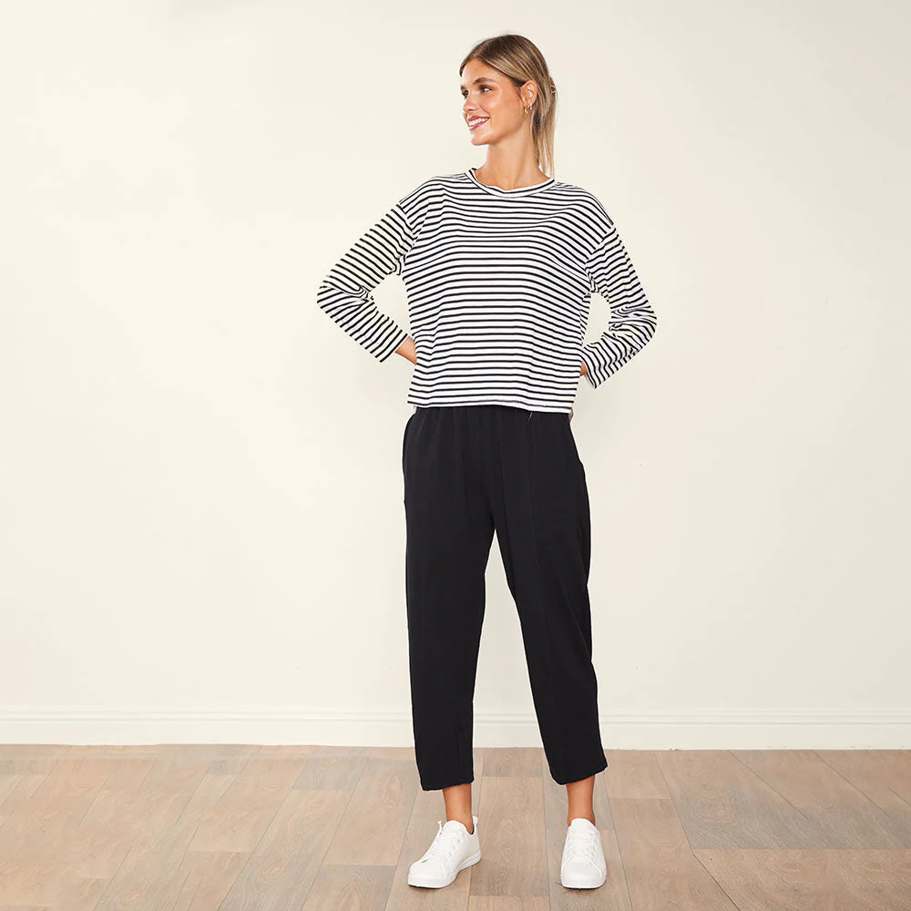 Sally Joggers (Black) & Betsy Top (black Stripes)-2 for €50 - Image 6