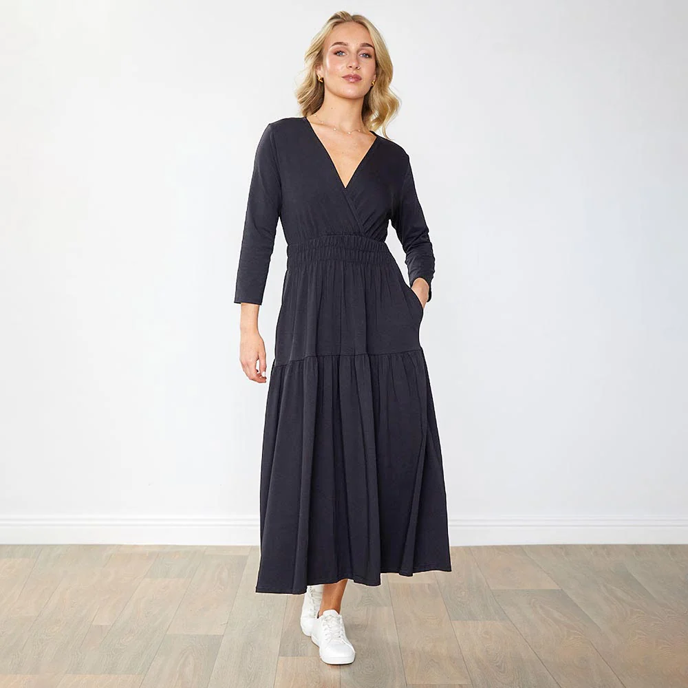 Sandi Dress (Black) - Image 2
