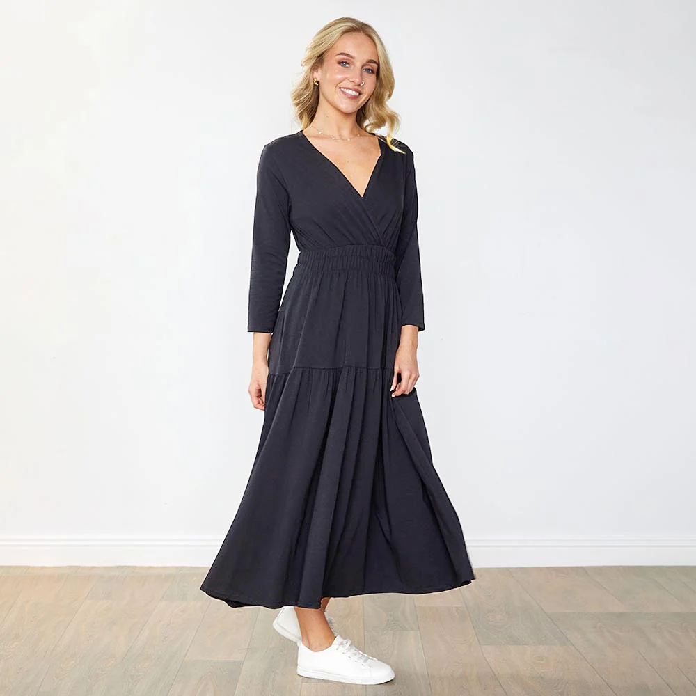 Sandi Dress (Black) - Image 5
