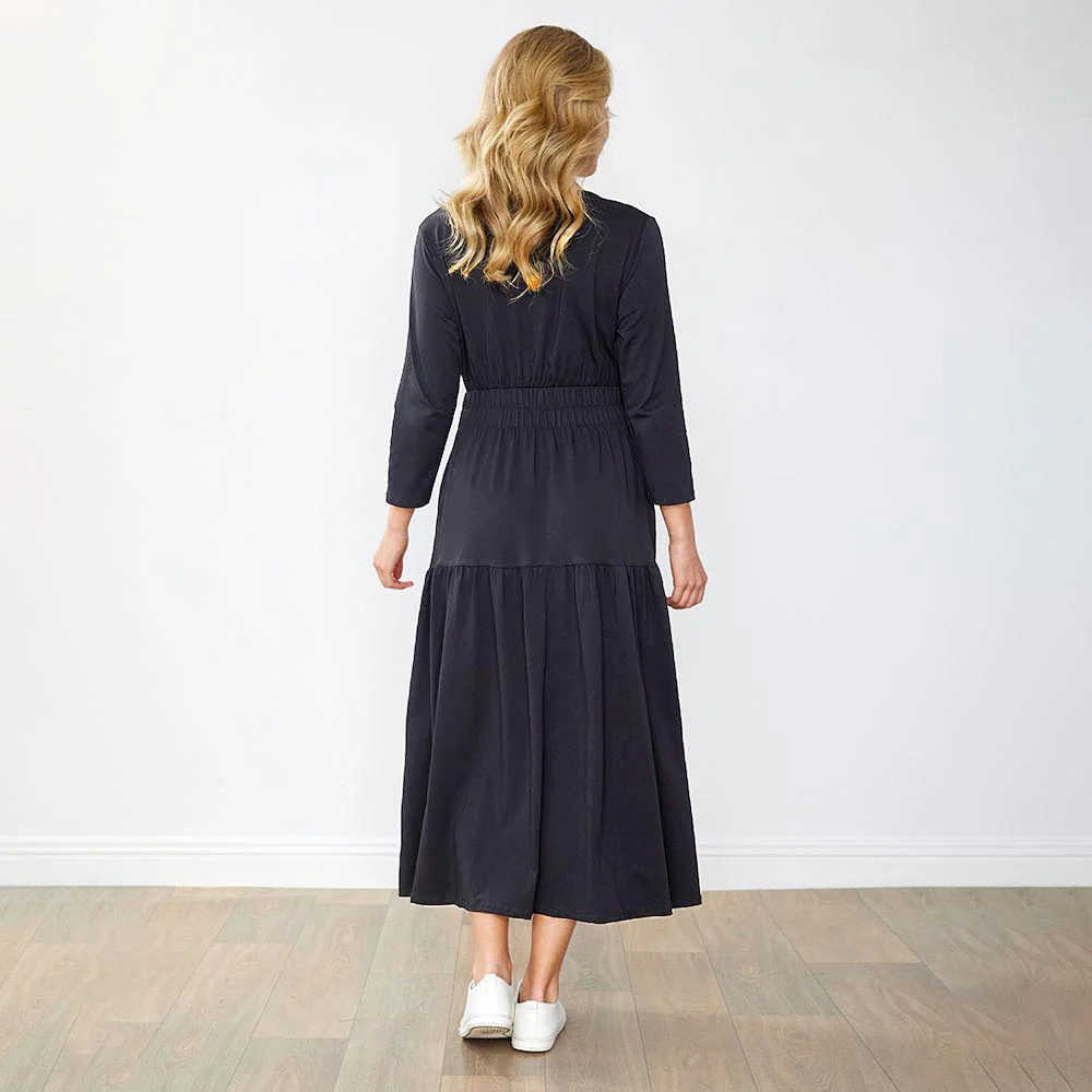Sandi Dress (Black) - Image 6