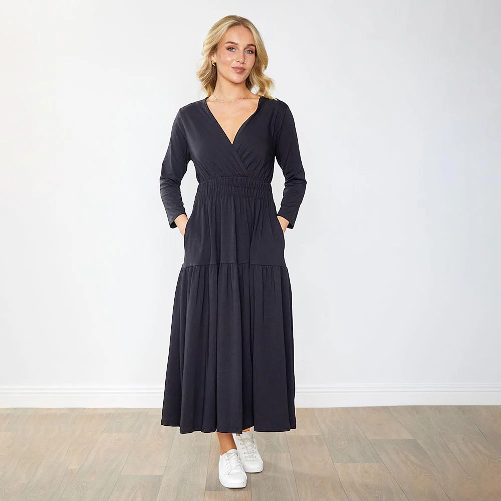 Sandi Dress (Black) - Image 7