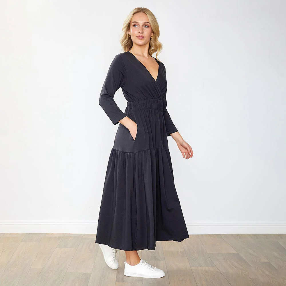 Sandi Dress (Black) - Image 8