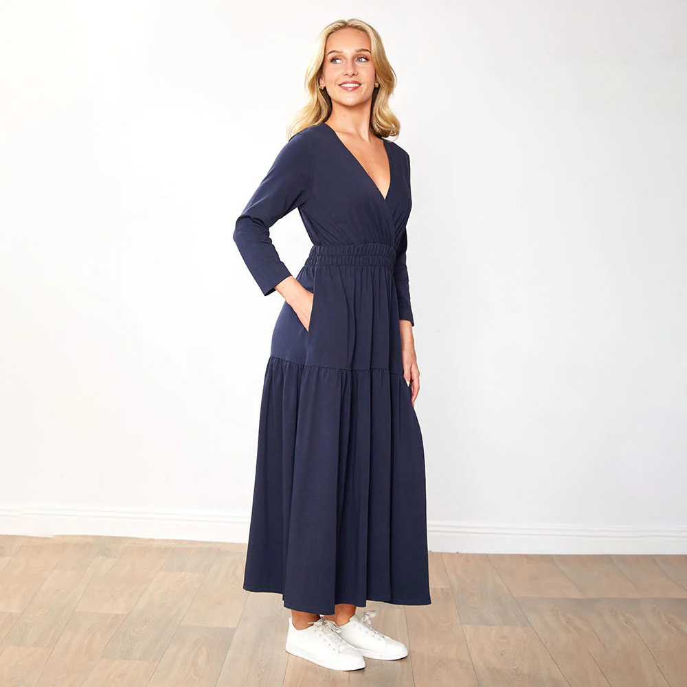 Sandi Dress (Navy) - Image 4